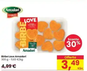 Interspar Birbe Love Amadori offerta