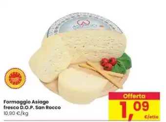 Interspar Formaggio Asiago fresco D.O.P. San Rocco offerta