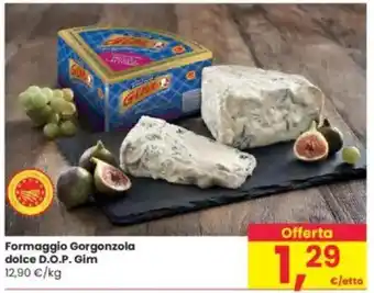 Interspar Formaggio Gorgonzola dolce D.O.P. Gim offerta