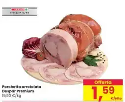 Interspar Porchetta arrotolata Despar Premium offerta