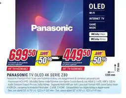 Trony PANASONIC TV OLED 4K SERIE Z80 offerta