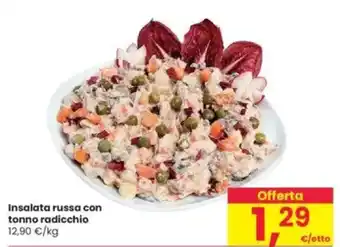 Interspar Insalata russa con tonno radicchio offerta