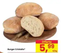 Interspar Burger Cristallo offerta