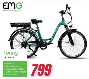 Trony EMG funny Verde offerta