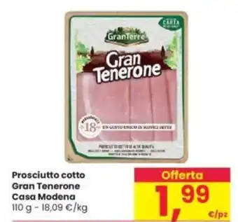 Interspar Prosciutto cotto Gran Tenerone Casa Modena offerta