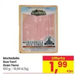 Interspar Mortadella Due Torri Gran Terre offerta