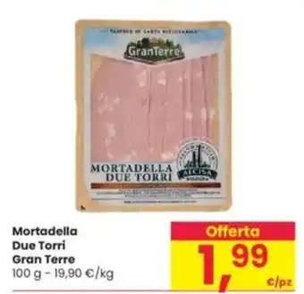 Interspar Mortadella Due Torri Gran Terre offerta