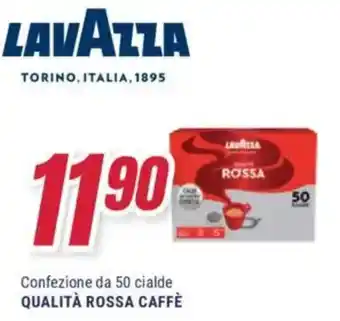 Trony Lavazza confezione da 50 cialde qualità rossa caffè offerta