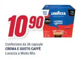 Trony Confezione da 36 capsule crema e gusto caffè offerta