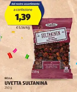 ALDI Bella uvetta sultanina offerta