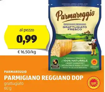 ALDI Parmareggio parmigiano reggiano dop offerta