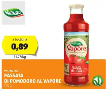 ALDI Valfrutta passata di pomodoro al vapore offerta