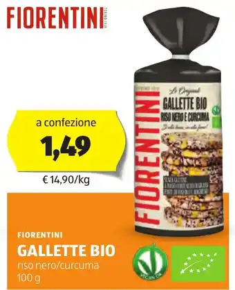 ALDI Fiorentini gallette bio offerta