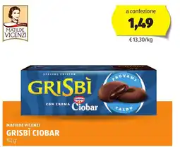 ALDI Matilde vicenzi grisbì ciobar offerta