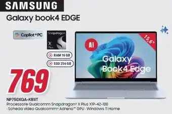 Trony SAMSUNG Galaxy book4 EDGE offerta