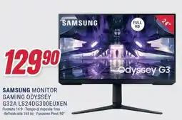 Trony SAMSUNG MONITOR GAMING ODYSSEY G32A LS24DG300EUXEN offerta