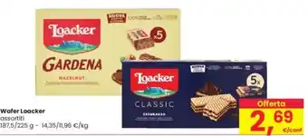 Interspar Wafer Loacker offerta