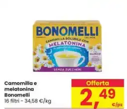 Interspar Camomilla e melatonina Bonomelli offerta