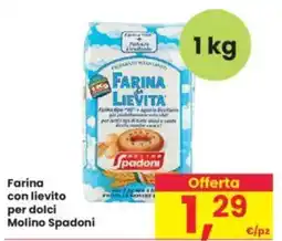 Interspar Farina con lievito per dolci Molino Spadoni offerta