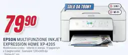 Trony EPSON MULTIFUNZIONE INKJET EXPRESSION HOME XP-4205 offerta