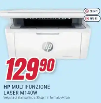 Trony HP MULTIFUNZIONE LASER M140W offerta