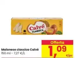 Interspar Maionese classica Calvé offerta