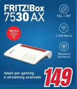 Trony FRITZ!Box 7530 AX Ideali per gaming e streaming avanzato offerta