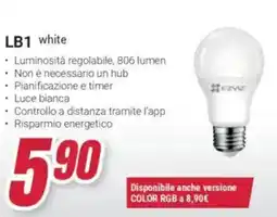 Trony LB1 white offerta