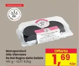 Interspar Monoporzioni Alla Viennese Re Nel Regno delle Delizie offerta