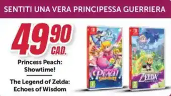 Trony Princess Peach Showtime! The Legend of Zelda Echoes of Wisdom offerta