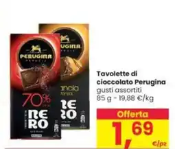 Interspar Tavolette di cioccolato Perugina offerta