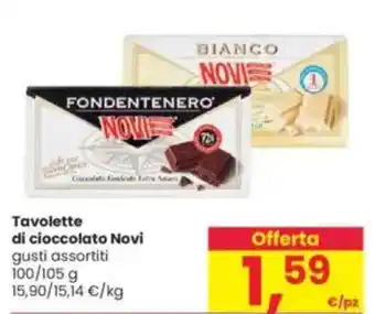 Interspar Tavolette di cioccolato Novi offerta