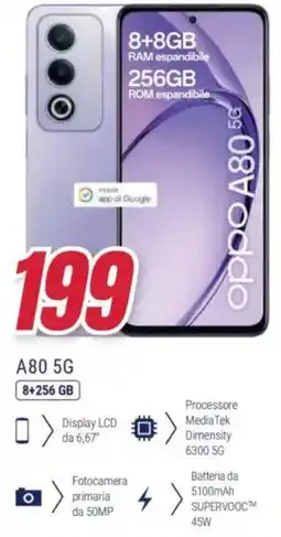 Trony OPPO A80 5G offerta