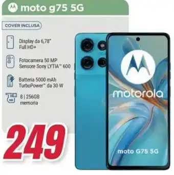 Trony motorola moto g75 5G offerta