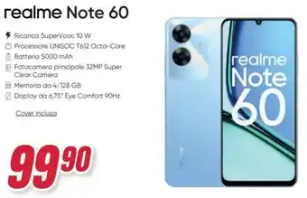 Trony realme Note 60 offerta