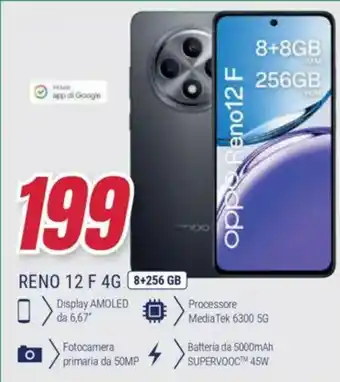 Trony OPPO RENO 12 F 4G 8+256 GB offerta