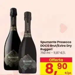 Interspar Spumante Prosecco DOCG Brut/Extra Dry Ruggeri offerta