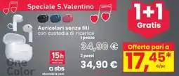 Interspar Auricolari senza fili con custodia di ricarica offerta