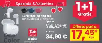 Interspar Auricolari senza fili con custodia di ricarica offerta