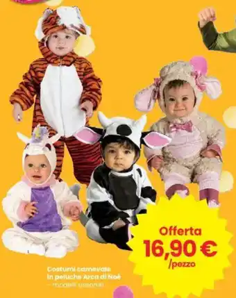 Interspar Costumi carnevale in peluche Arca di Noè offerta