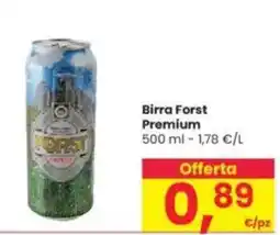 Interspar Birra Forst Premium offerta