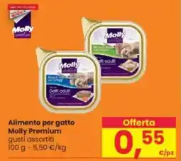 Interspar Alimento per gatto Molly Premium offerta