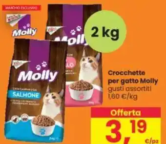 Interspar Crocchette per gatto Molly offerta