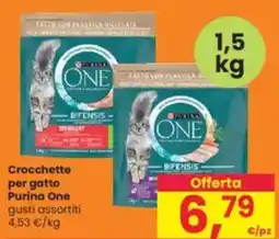 Interspar Crocchette per gatto Purina One gusti assortiti offerta