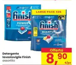 Interspar Detergente lavastoviglie Finish assortito offerta