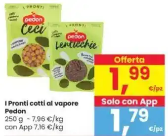 Interspar I Pronti cotti al vapore Pedon offerta