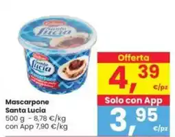 Interspar Mascarpone Santa Lucia offerta