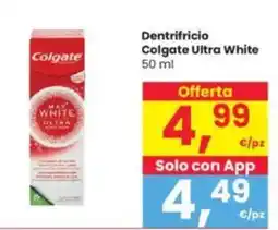 Interspar Dentrifricio Colgate Ultra White offerta