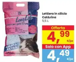 Interspar Lettiera in silicio Cat&rina offerta