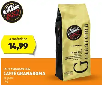 ALDI CAFFE VERGNANO 1882 Caffè granaroma offerta